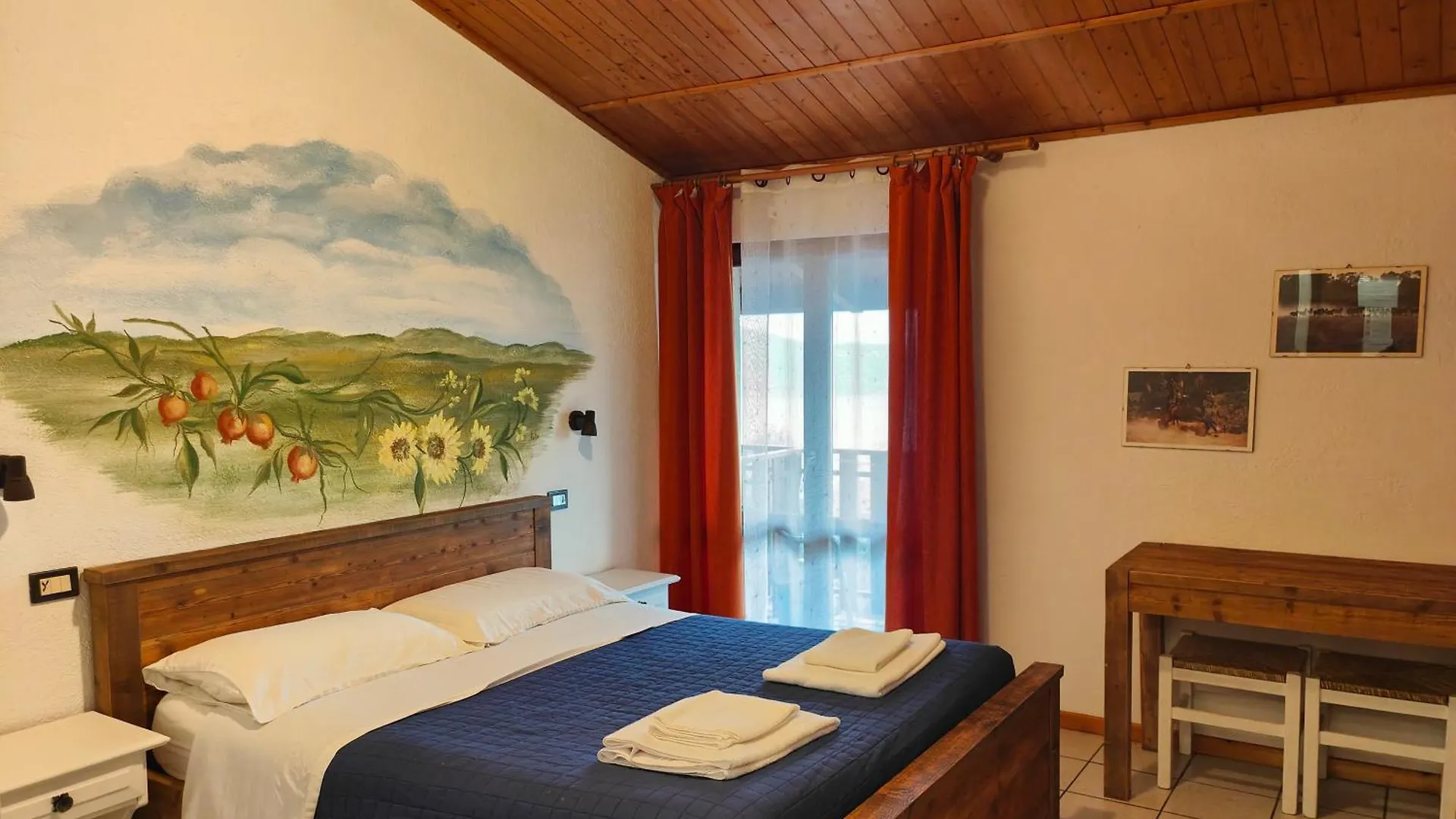 Agriturismo Scuderia Castello Gaino مزرعة للإقامة